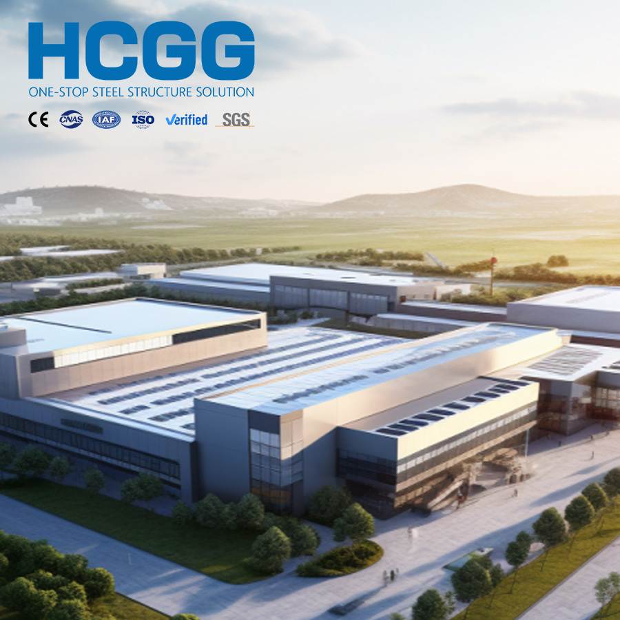 Steel Structure Workshop with customizable dimensions and configurations supporting diverse industrial processes and storage needs