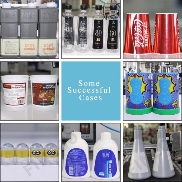 Wood Packaging Material FK616 Jar Label Applicator for Plastic Glass Round Flat Bottle