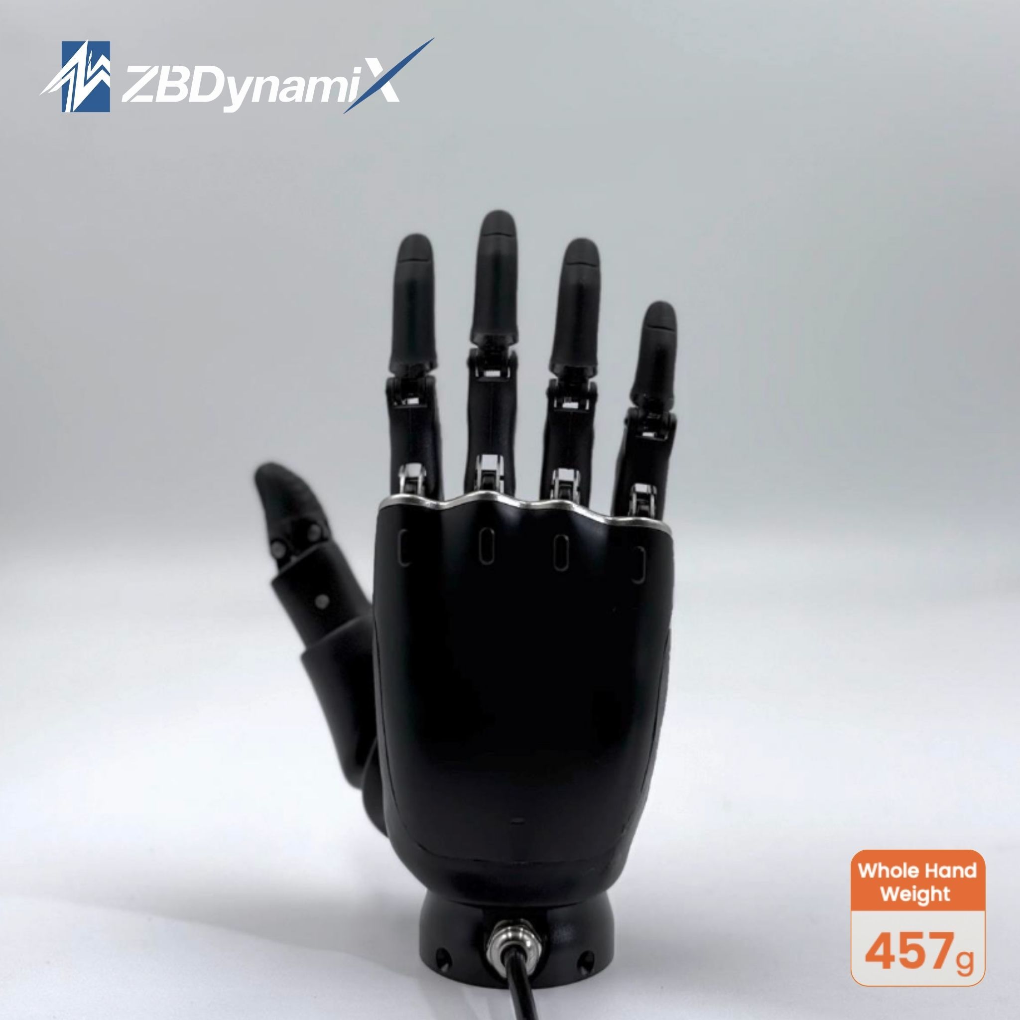 ZBDynamiX ZDH-6D-169-N 11-DoF Dexterous Robotic Hand | 25 kg Max Payload, ±0.05 mm Repeatability