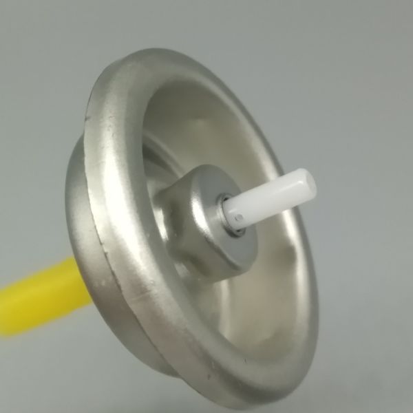  Elegant Metered Aerosol Valve for Premium Haircare Sprays with Fine Mist and Controlled Output