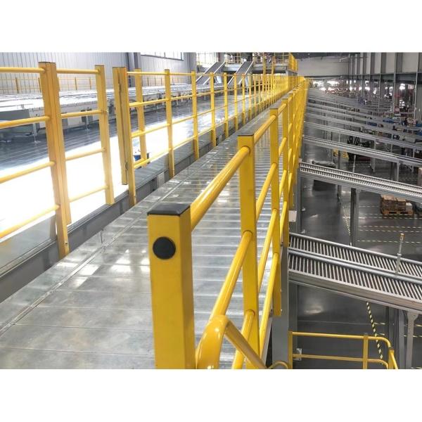 Corrosion Protection Warehouse Storage Equipment Mezzanine Floor for Logistic Center