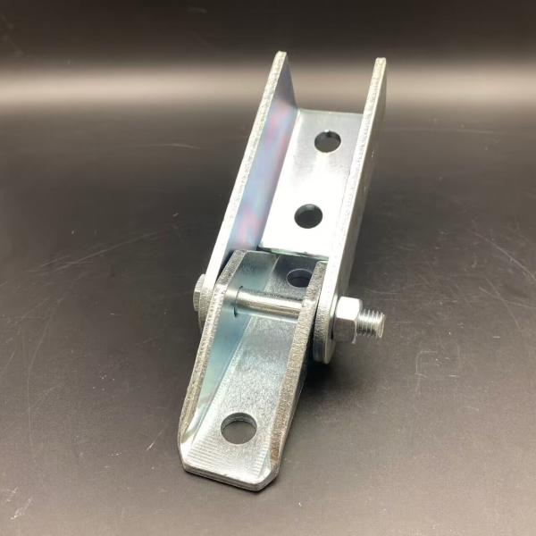 New Galvanized Steel Brace Hinge Strut Fitting
