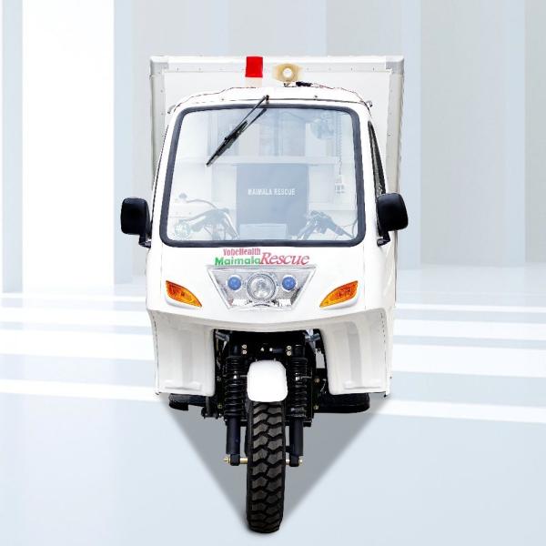 Triciclos motorizados Veículos de emergência 250CC Motos Ambulância Triciclo para adultos Big Wheel