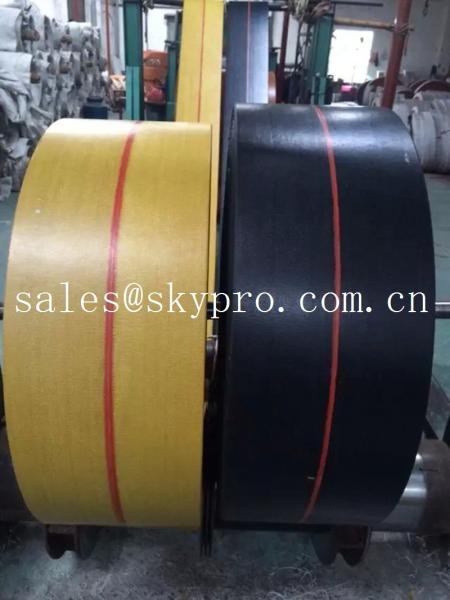 Correia transportadora de borracha resistente ao calor para a indústria do cimento/produto químico/metalurgia