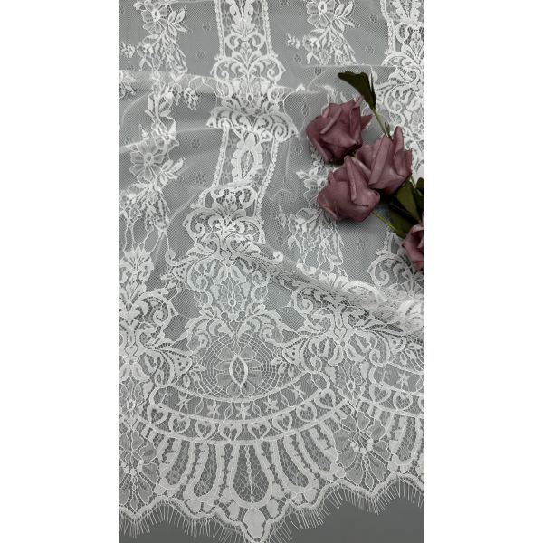 Leafy Frence Chantilly Lace Flowers Elegant Trim Special Customized For Dress For Wedding Dresses