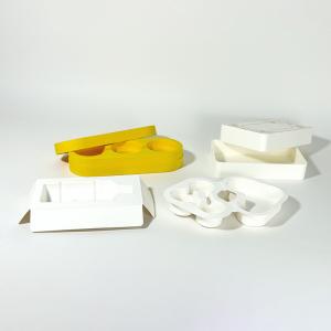 Recyclable Eco Friendly Pulp Tray Packaging Biodegradable Green Paper Cardboard Fiber Tray