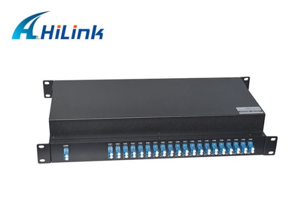 AAWG 40CH LC UPC Dual Fiber DWDM Mux Module 1U Rack Mount