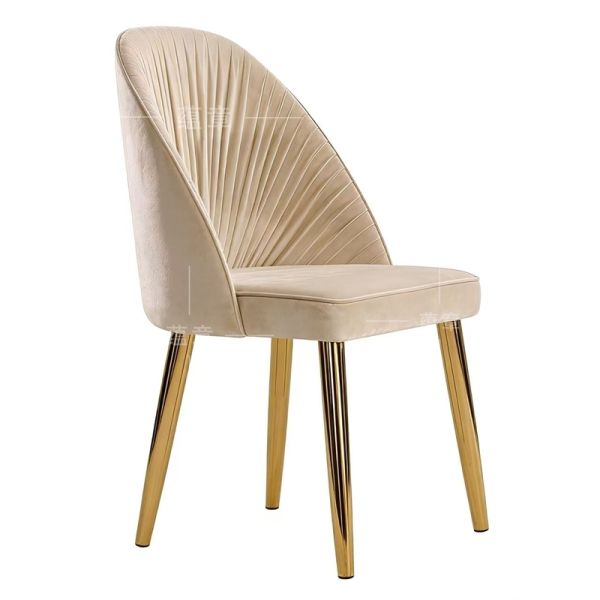 Event Rental Velvet Cushion Banquet Hall Furniture Used Banquet Chairs Gold Stainless Steel Modern