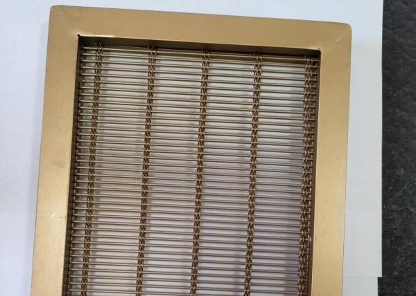 Stainless Steel 316 Decorative Wire Mesh For Furniture Decorative Wire Screen