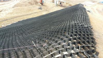 100mm 150mm ASTM Standard Textured HDPE Geocell For Eroison Control Load Support