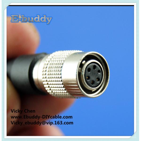 China cheap Hirose HR10 6pin male and female plug