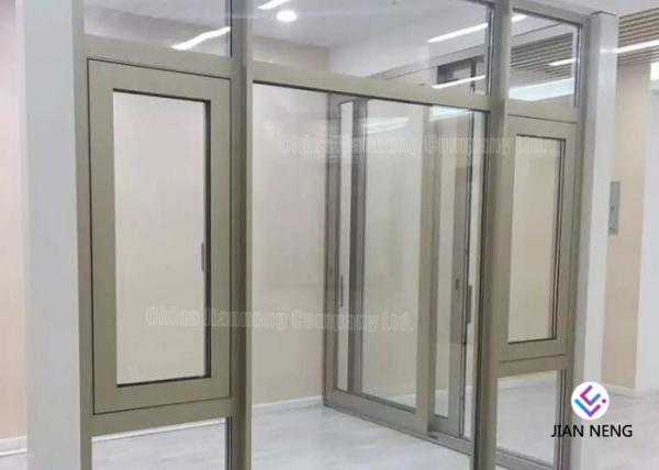 Powder Coating Frames Aluminium Windows And Doors With Mosquito Nets