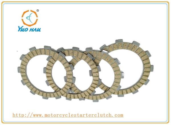 Motorbike Paper Base Clutch Friction Plate For Suzuki GD110