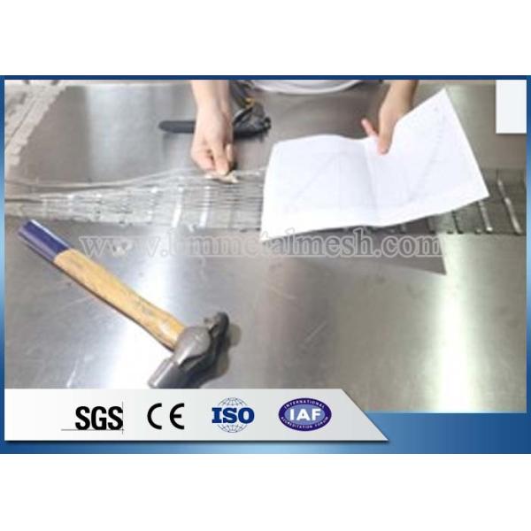 Architectural Facade Stainless Steel Cable Mesh X-Tend  7*7 7*19