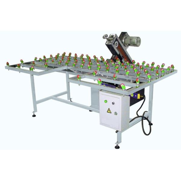 Satinless Steel Abrasive Belt Edge Grinding Machine  Double Glazing Equipment