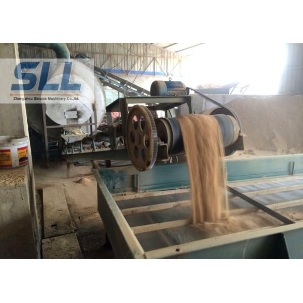 Low Fuel Consumption Sand Dryer Machine Rotating Drum Dryer With Burner Natural Gas