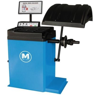 110V Power Digital Display Car Tire Balancing Machine For Economic Balancing