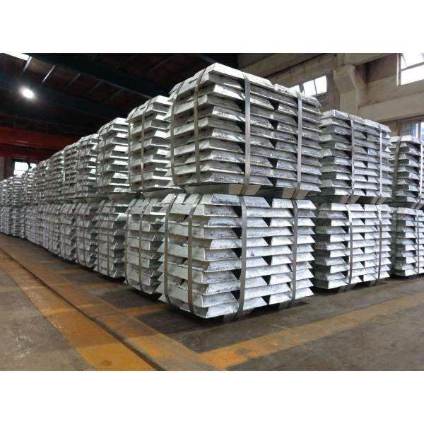 15 To 20kg Zinc Containing Metals Zinc Ingot Metal Ignot ASTM AISI