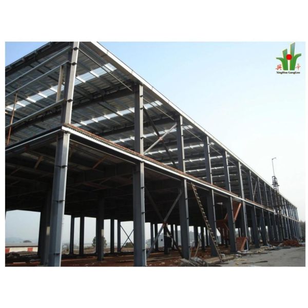Green Prefab Steel Structure Wind Resistant Modular Steel Frame Degree 8 Fortification