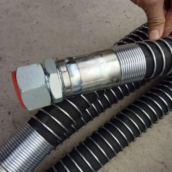 Anti-vestindo 2.2m tubulação de mangueira industrial hidráulica de 1 polegada