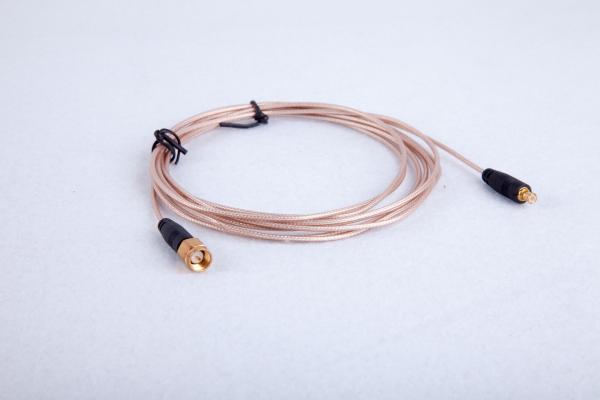 SMA Male To MCX Male Extension RG 178 RF Cable Assembly Custom Made
