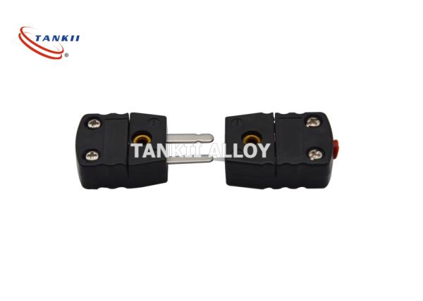 Conector de fio de termopar tipo mini J macho fêmea 10A