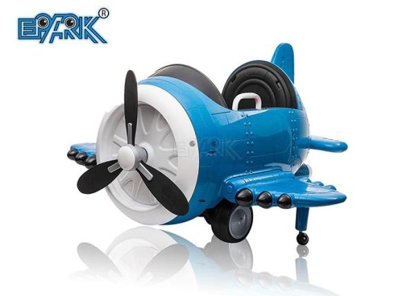 Red And Blue Hot Popular Children Remote Controlled Airplane Plaza Car Kiddie Ride