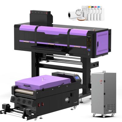 Imprimante DTF de 60 cm Support d'impression par machine CMYKW Pour T-shirts et sweat-shirts