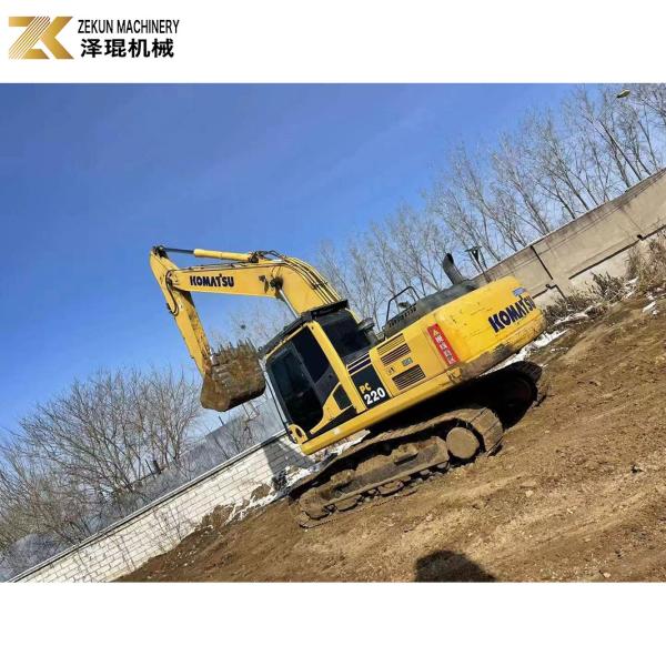 24TON Used Komatsu PC220-8MO Excavator 2018 Japan Original PC200-8MO