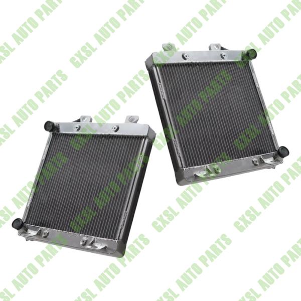 For Lamborghini Gallardo 2009 All Aluminum Left & Right Radiator OEM 400121252C 400121253C