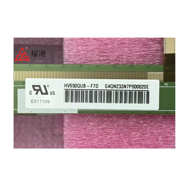 65 Inch BOE LCD Panel 4K UHD Open Cell Led Lcd Panel HV650QUB-F7D Broken TV Screen Replacement