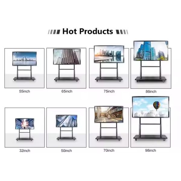 CH Interactive Whiteboard 55/65/75/85/86/98/110 Inch LCD Display Smart Board Digital Educational Equipment Prices