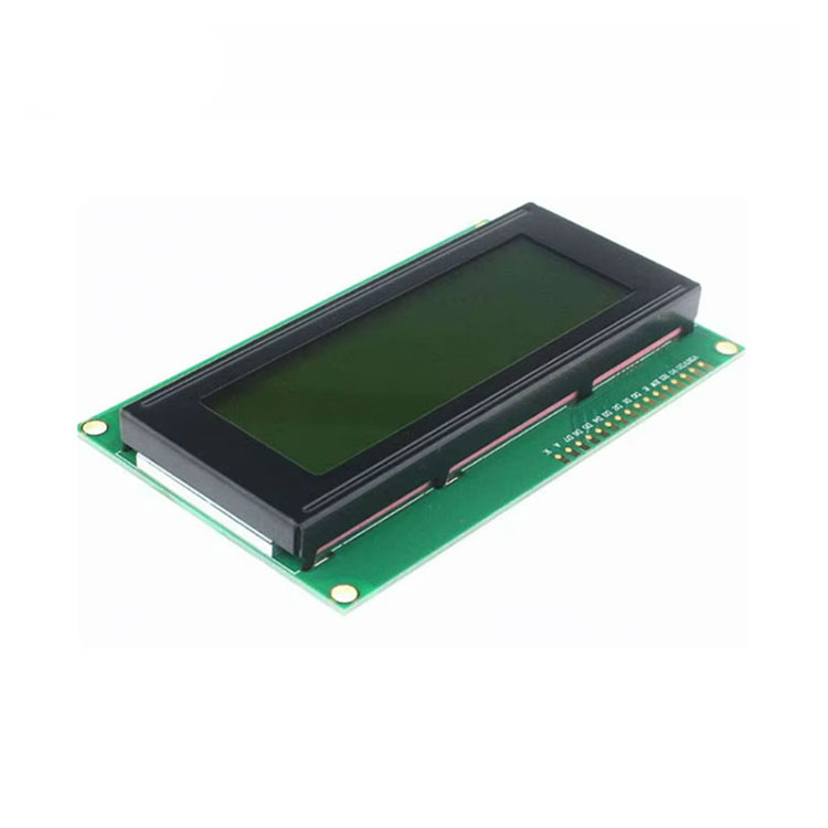 Customizable 20x4 Character LCD Displays Sunlight-Readable with COB LED Backlight Low Consumption SPI/IIC Interface