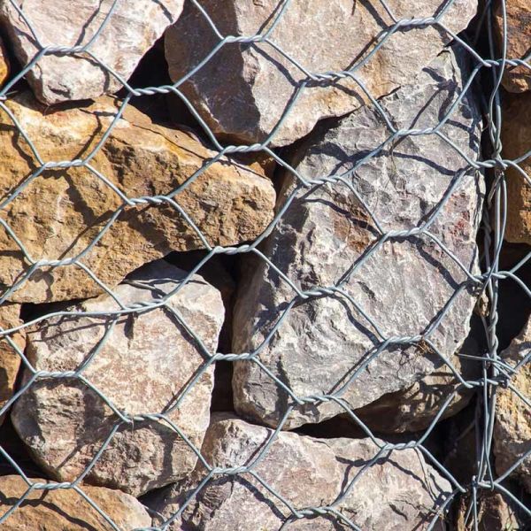 Hot Dip Galvanized Welded Gabion Stone Cage Heavy Duty Gabion Basket Welded Gabion Box For Outdoor Decoration