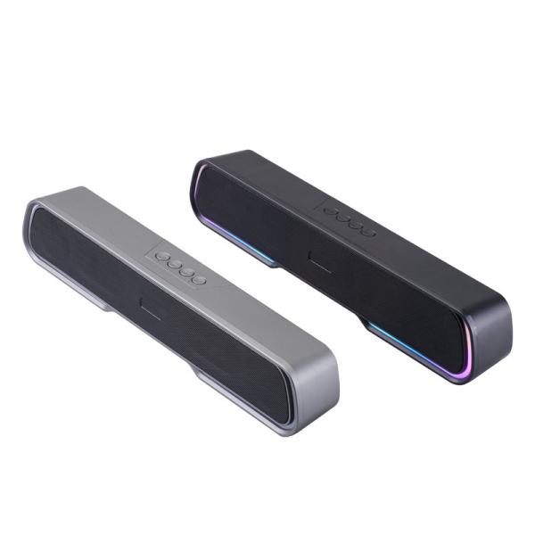 5.3 Portable RGB Bluetooth Speakers , Multi Function Speakers For Outdoor / Home