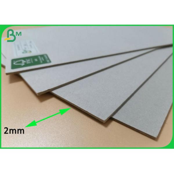 1mm 2mm Recycled Grey Cardboard Paper For Gift Package Boxes Material