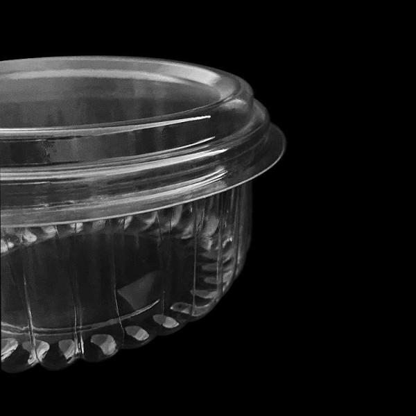 Vegetable Salad Plastic Fruit Packaging Flat Lid Fruit Clamshell Packaging