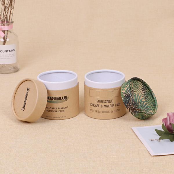 Embalaje de tubos de velas ecológicos Cajas de regalo de tubos de papel biodegradables para frascos de vidrio