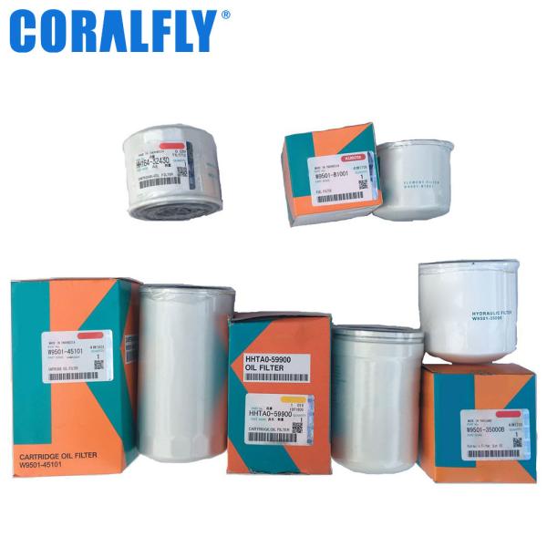 Фильтр для масла HH1C0-32430 HH150-32094 HH160-32093 HHTA0-5990 CORALFLY Kubota