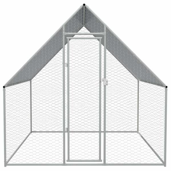 Chicken Run Kennel 2m x 3m Walk In Chicken Cage Coop For Rabbit Hen Cage Pen with PE cover