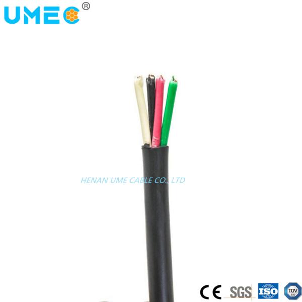 Hot Printing Nylon Cover PVC Insulated PVC Sheath Cable 2X20AWG 2X10AWG 2X8AWG Thhn Cable