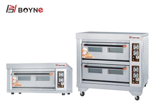 CE Commercial Bakery Kitchen Equipment Stainless Steel Deck Oven