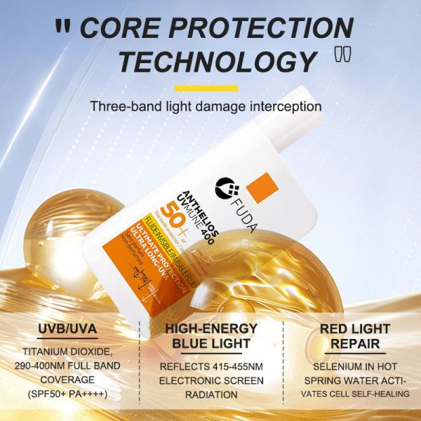OBM Soothing Mild Sunscreen Products Block SPF50+ For Summer