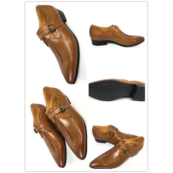 Oficina de negocios de Oxford vestidos de hombre vestidos formales zapatos, zapatos con correa de monje
