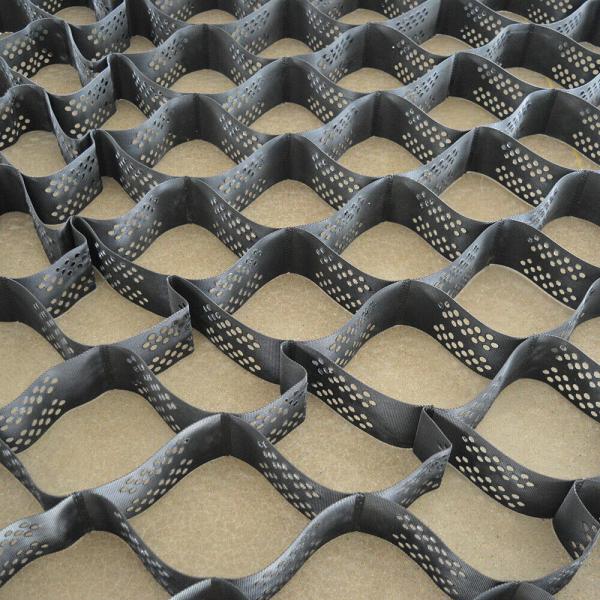 Consistência e longevidade crescentes de Geocell do HDPE da construção de estradas