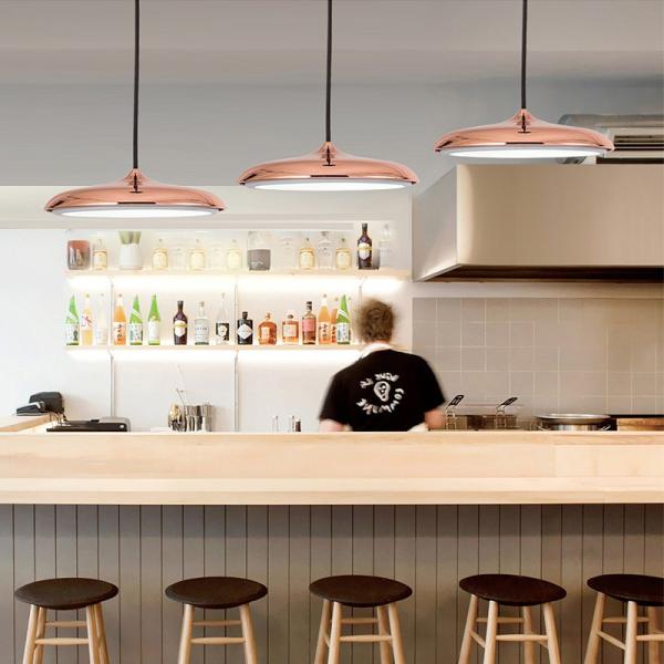 Стиль современных изумительных светов СИД привесных простой для крытого домашнего освещения кухни