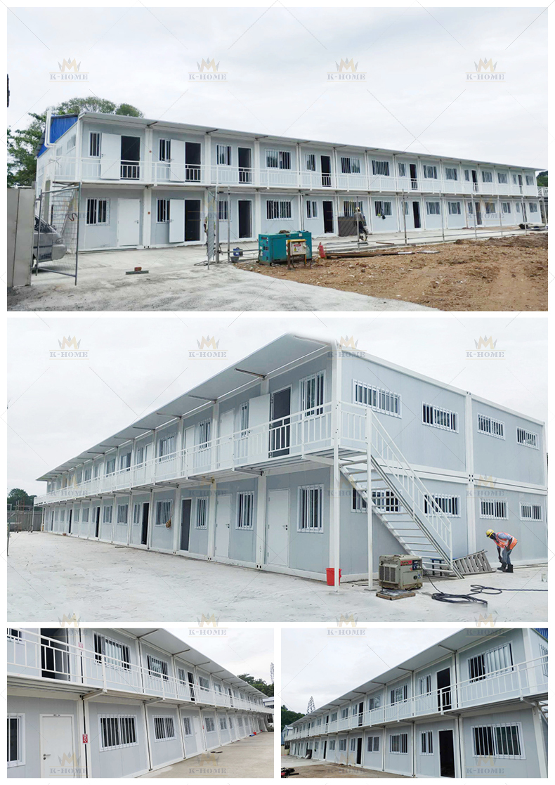 Prefab дома контейнера панели сэндвича PU модульные