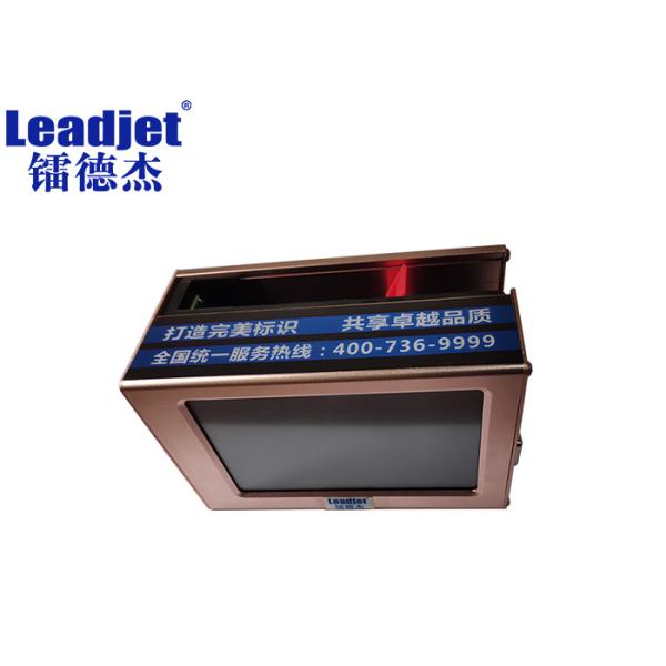 Leadjet Hand Operated Batch Coding Machine , Fast Dry Ink Portable Inkjet Printer