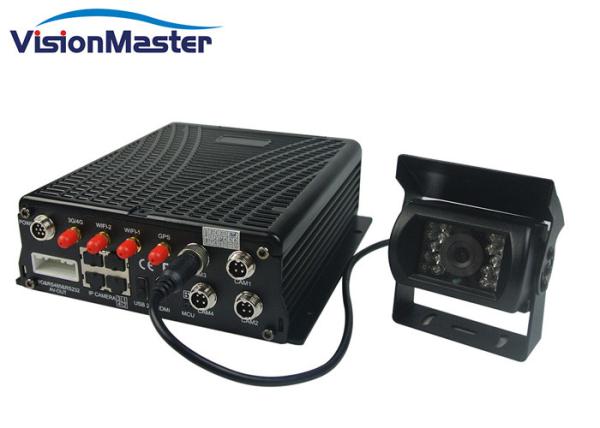 High Definition Automobile Dvr System 2TB HDD 4 ChannelR H.264 Optional Wifi 3G 4G