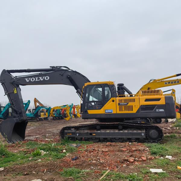 38Ton Sweden Used VolvoEC380 Excavators Hydraulic Large Backhoe Mining Digger